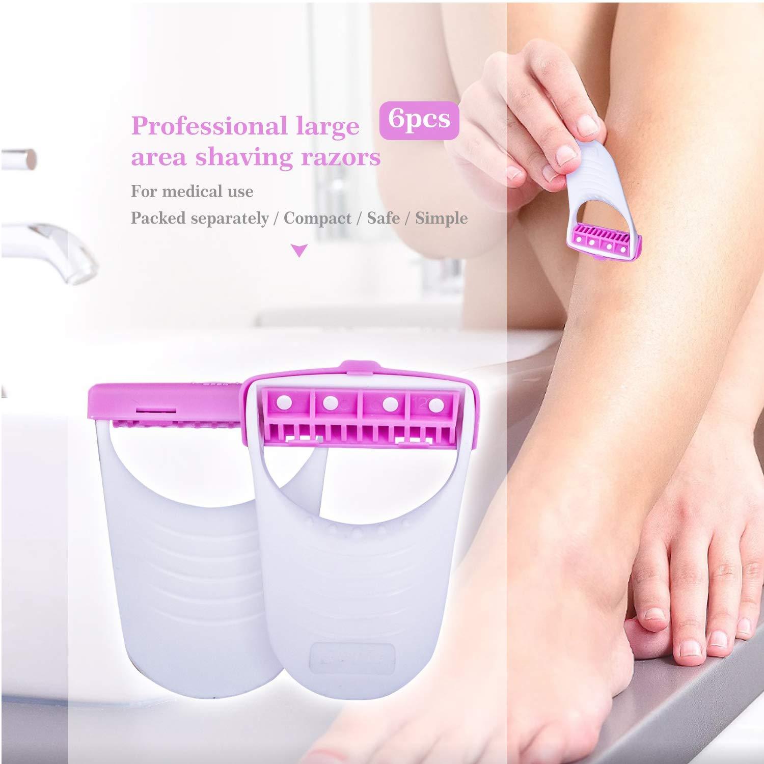 Disposable Body Skin Hair Removal Razor for Women  Pack of 6 Disposable Body Skin Hair Removal Razor for Women  Pack of 6